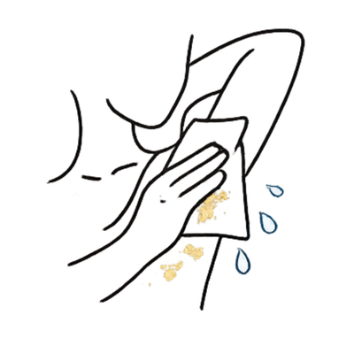 2. ResetAs you wipe, fresh deodorant actives are applied. No second step. Cleaning and protecting in one motion.